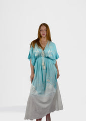 Azure Bloom Maxi