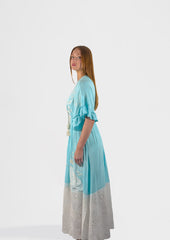 Azure Bloom Maxi