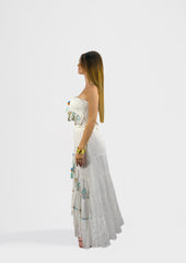 Boho Embroidered Ensemble