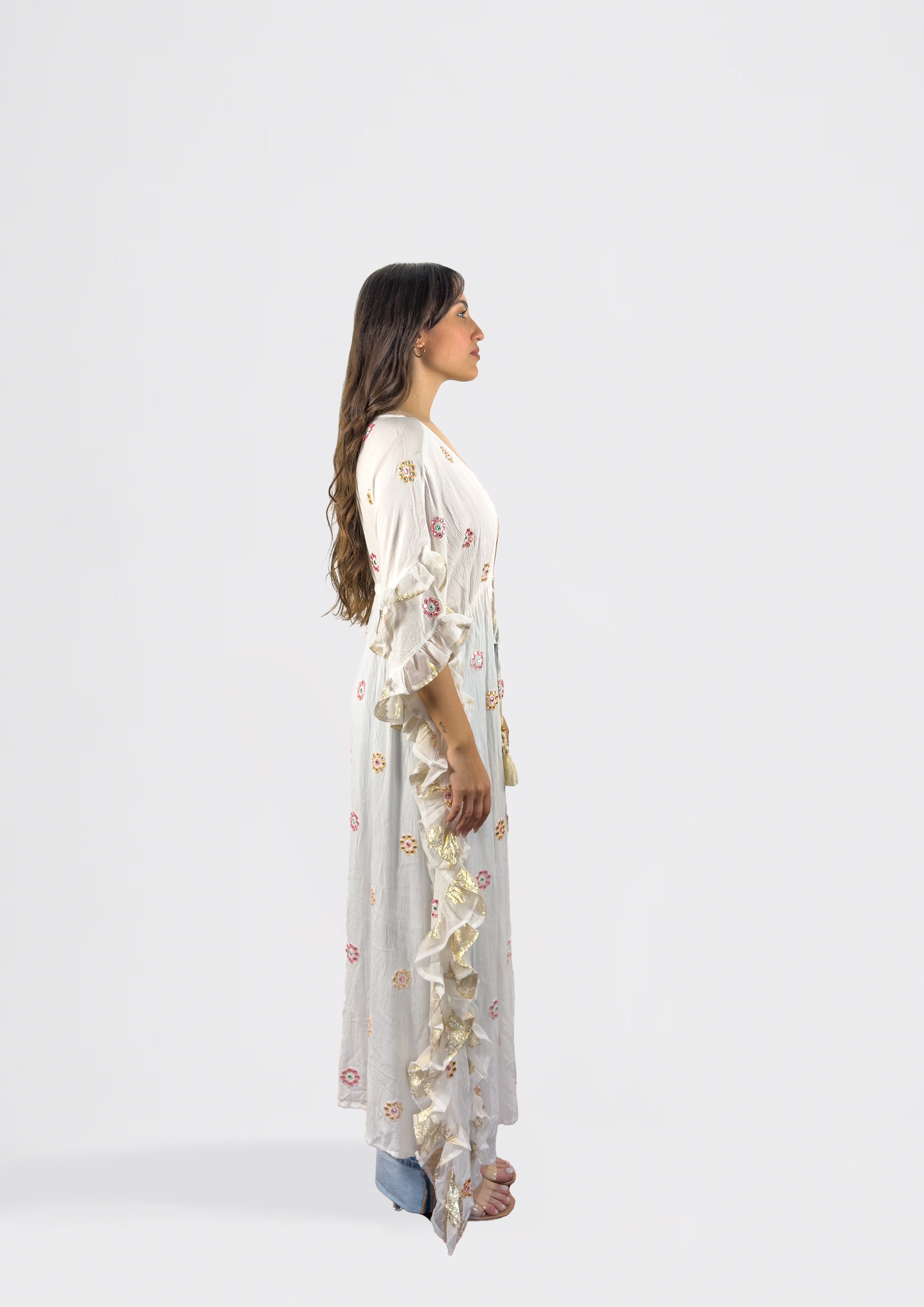 Boho Bloom Kimono