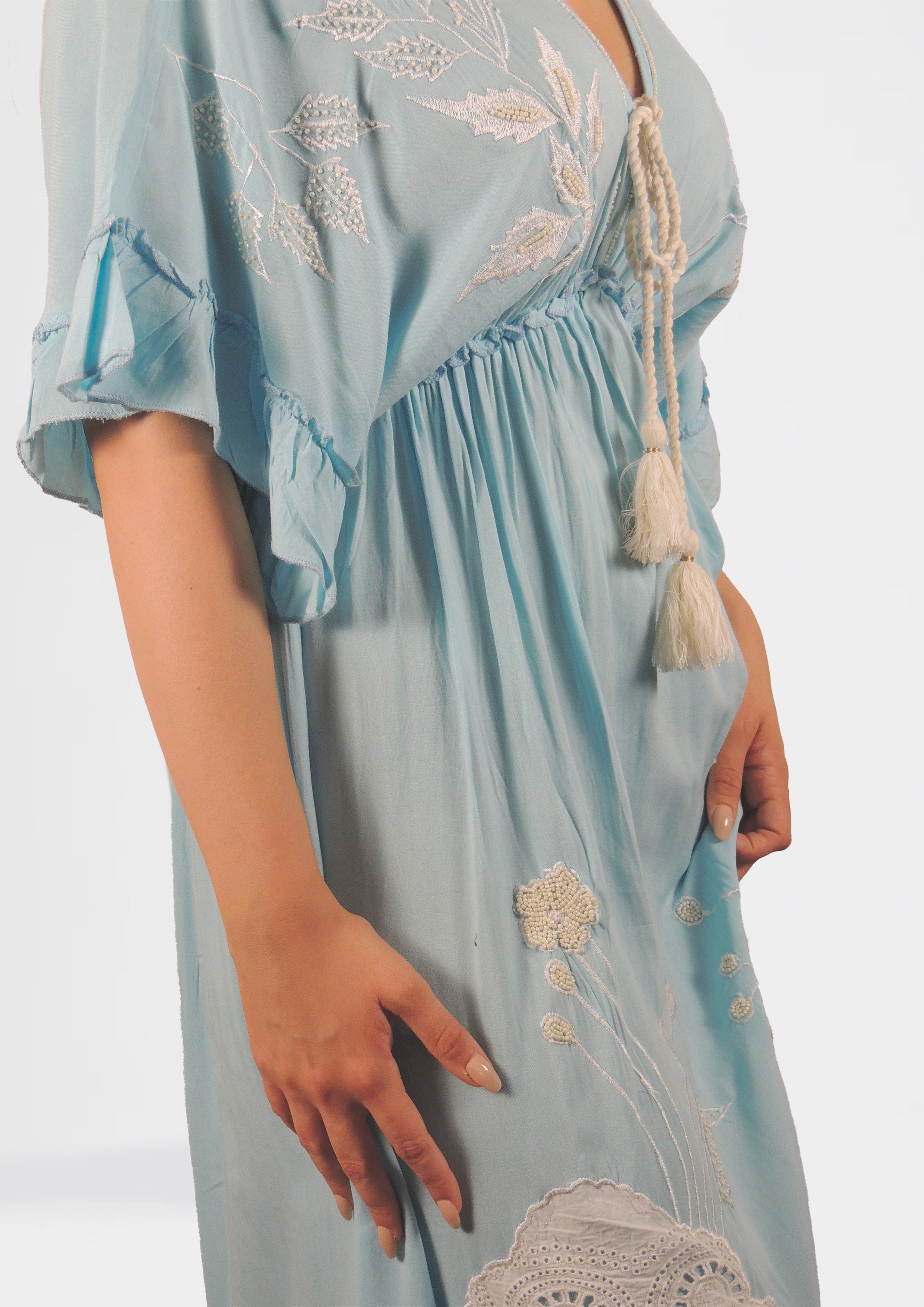 Azure Bloom Maxi